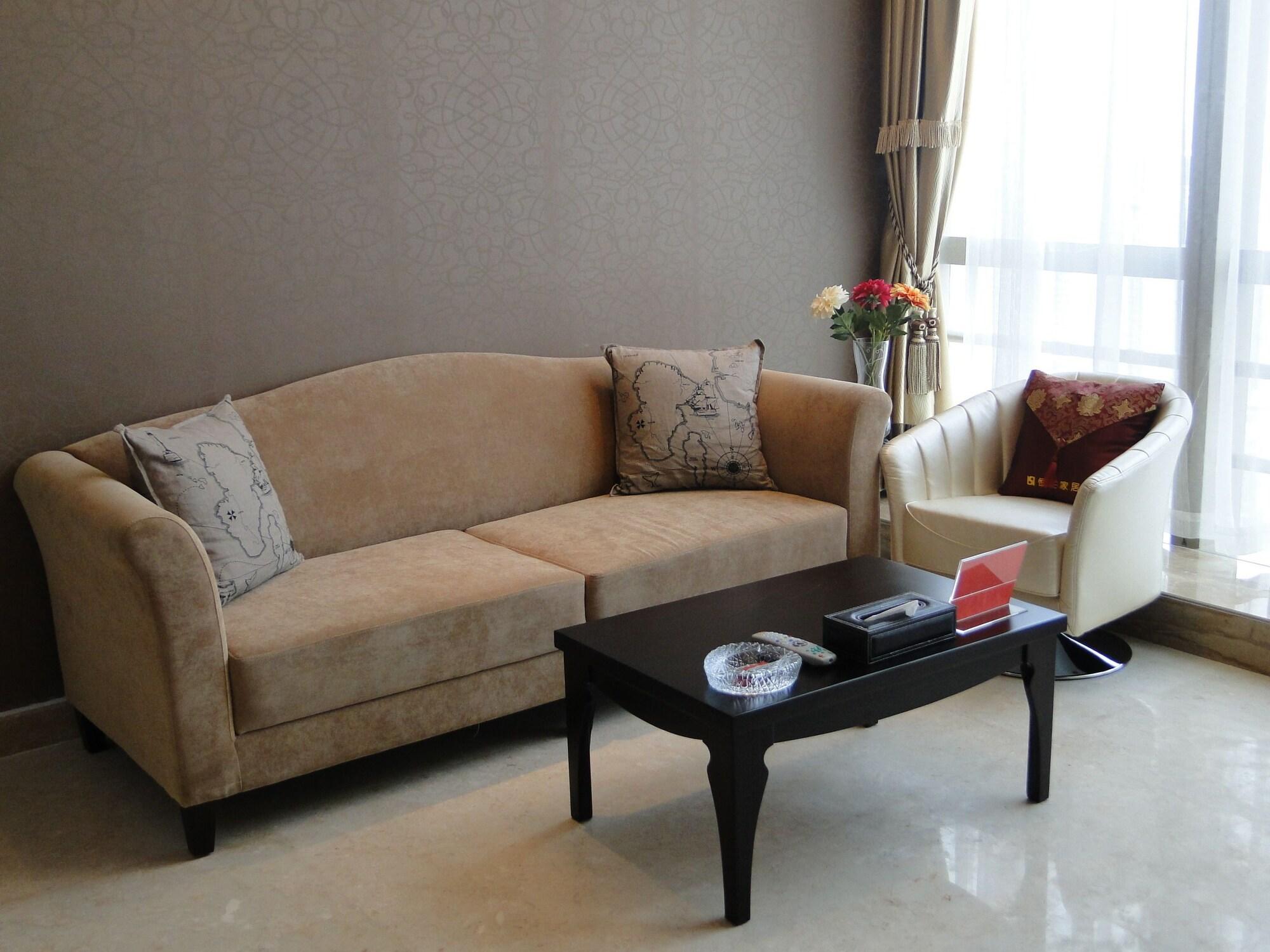 Waifiden Guangzhou Grand View Golden Palace Apartment - Free Shuttle Bus During The Canton Fair Exterior photo