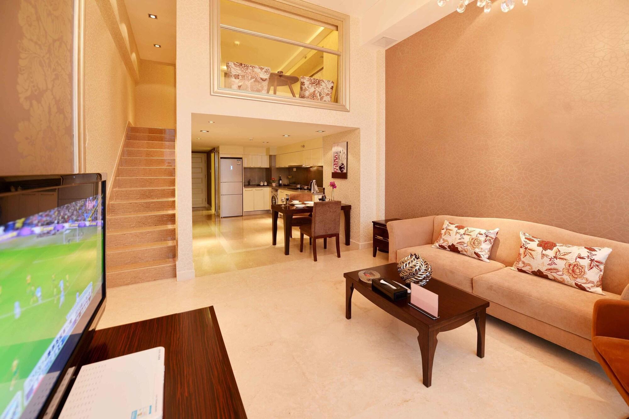 Waifiden Guangzhou Grand View Golden Palace Apartment - Free Shuttle Bus During The Canton Fair Exterior photo