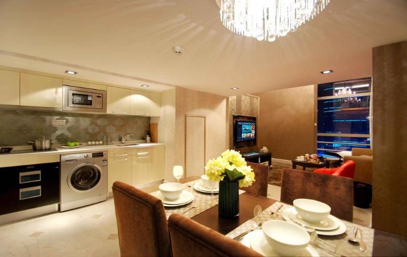 Waifiden Guangzhou Grand View Golden Palace Apartment - Free Shuttle Bus During The Canton Fair Exterior photo