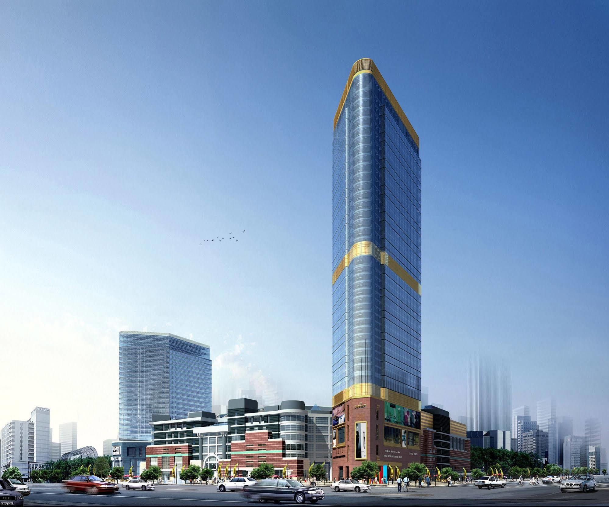 Waifiden Guangzhou Grand View Golden Palace Apartment - Free Shuttle Bus During The Canton Fair Exterior photo